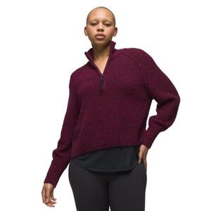 Excellent - Prana Blazing Star Women’s Sweater – Mulberry – XS